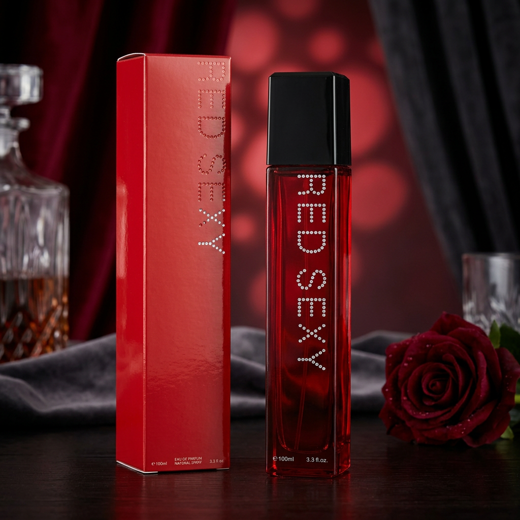 Red Sexy Eau de Parfum Natural Spray for Women – 100ml / 3.3 fl. oz. | Bold Red Women's Fragrance
