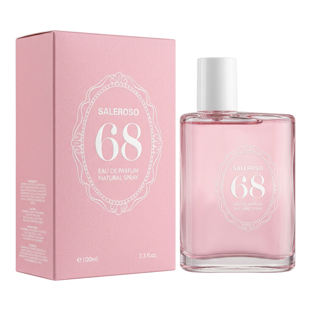 Saleroso 68 EDP 100ml – Soft Floral Perfume for Women | Elegant Pink Bottle | Luxury Gift Ready
