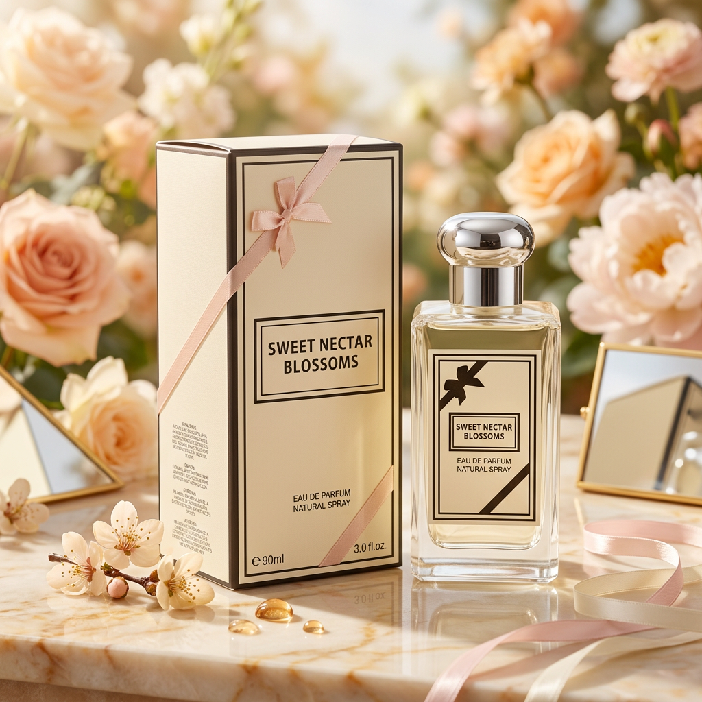 Sweet Nectar Blossoms Eau de Parfum Natural Spray for Women – 90ml / 3.0 fl. oz. | Floral Women's Fragrance
