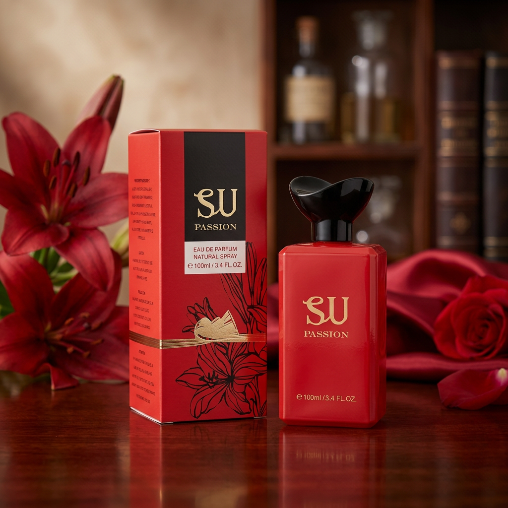 SU Passion Eau de Parfum Natural Spray for Women – 100ml / 3.4 fl. oz. | Bold Floral Women's Fragrance