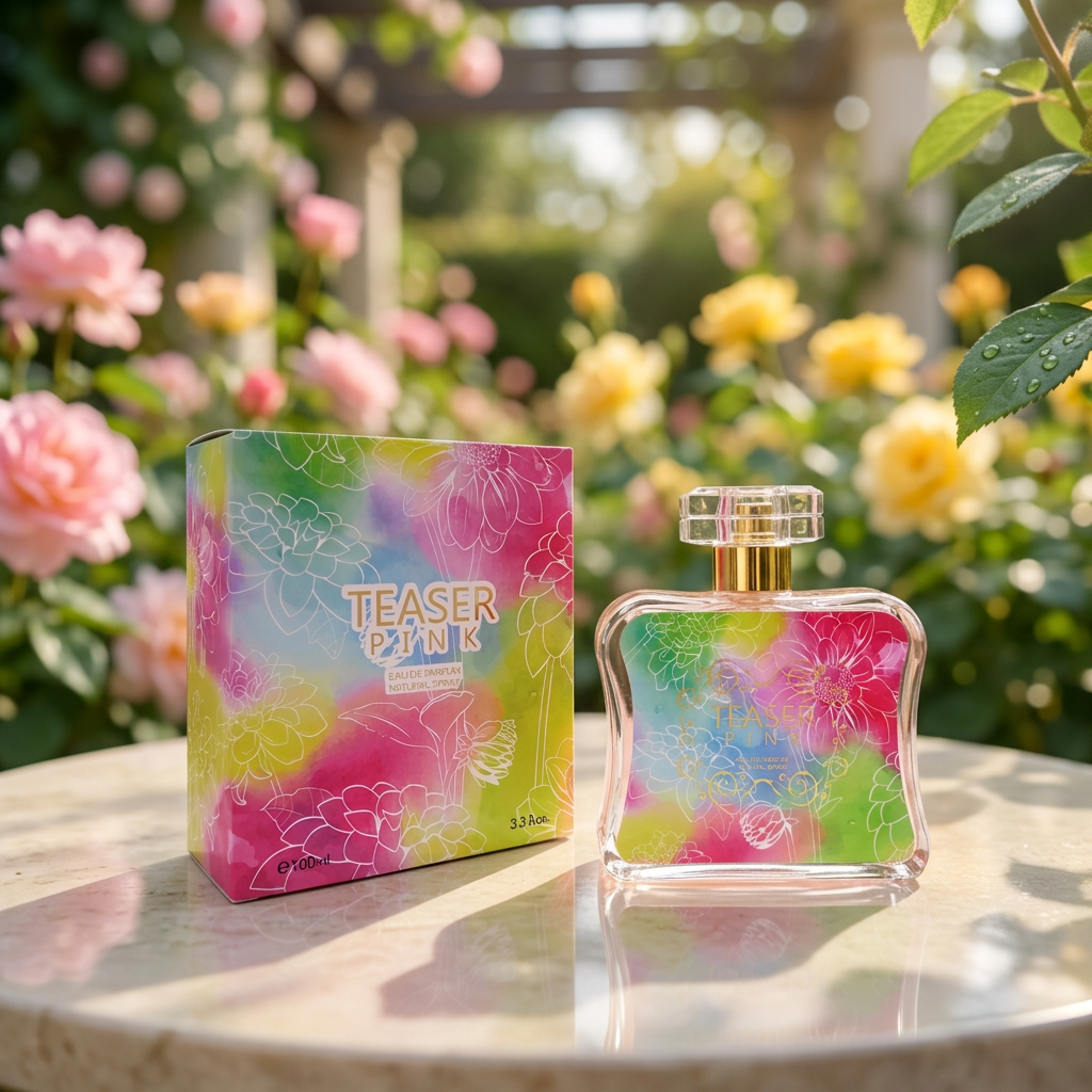 Teaser Pink Eau de Parfum Natural Spray for Women – 100ml / 3.3 fl. oz. | Floral Women's Fragrance