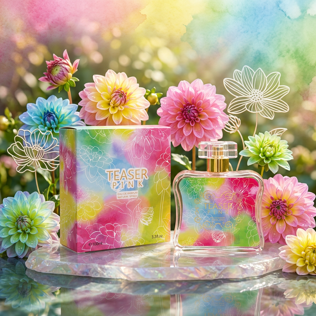 Teaser Pink Eau de Parfum Natural Spray for Women – 100ml / 3.3 fl. oz. | Floral Women's Fragrance