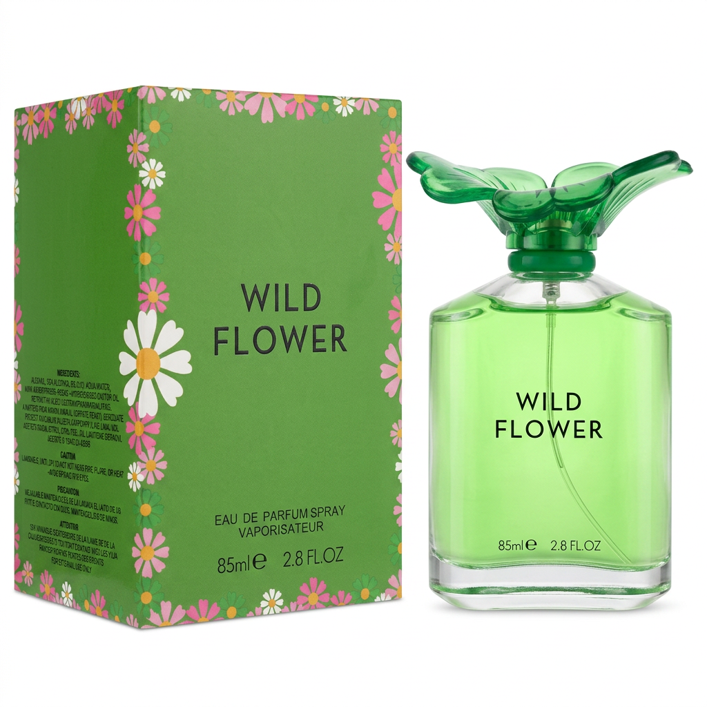 Wild Flower Eau de Parfum Spray 85ml – Fresh Floral Fragrance for Women