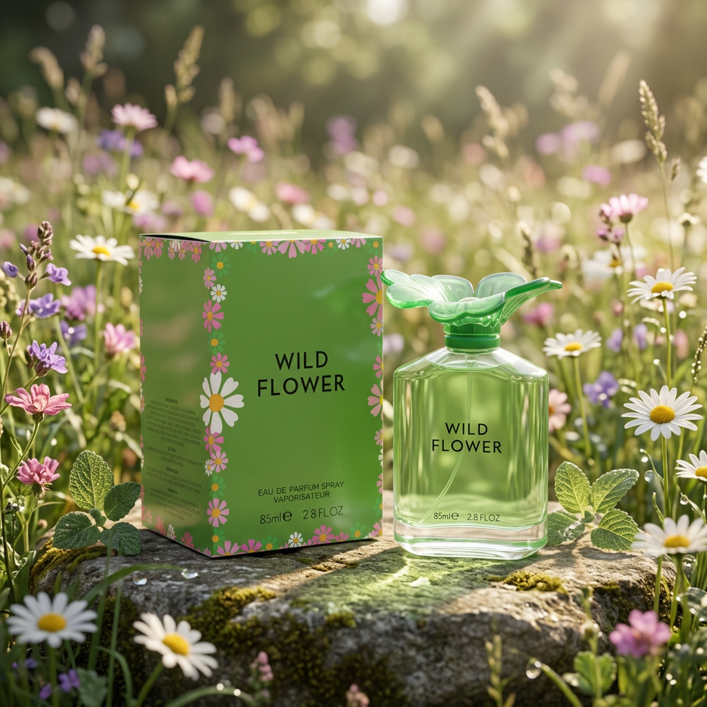 Wild Flower Eau de Parfum Spray 85ml – Fresh Floral Fragrance for Women