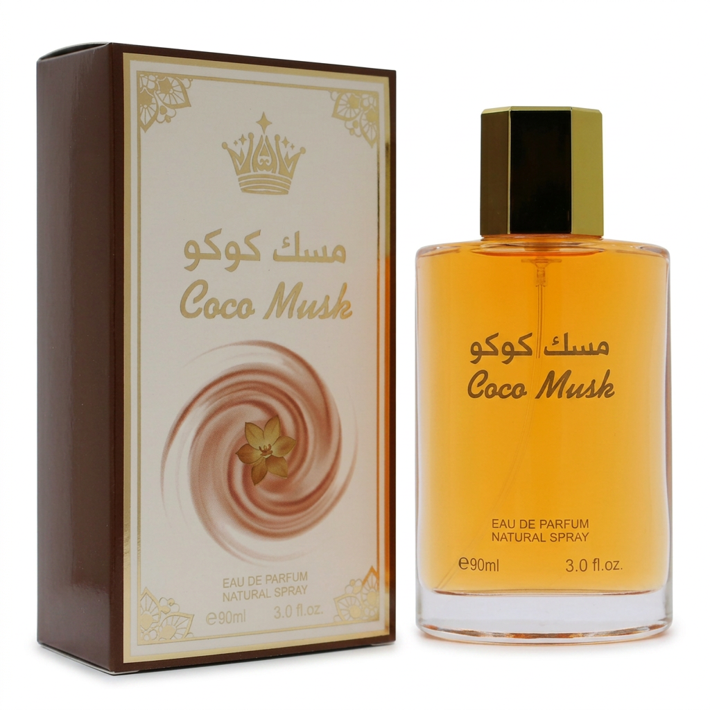 Coco Musk Eau de Parfum Natural Spray, 90ml / 3.0 fl oz — مسك كوكو