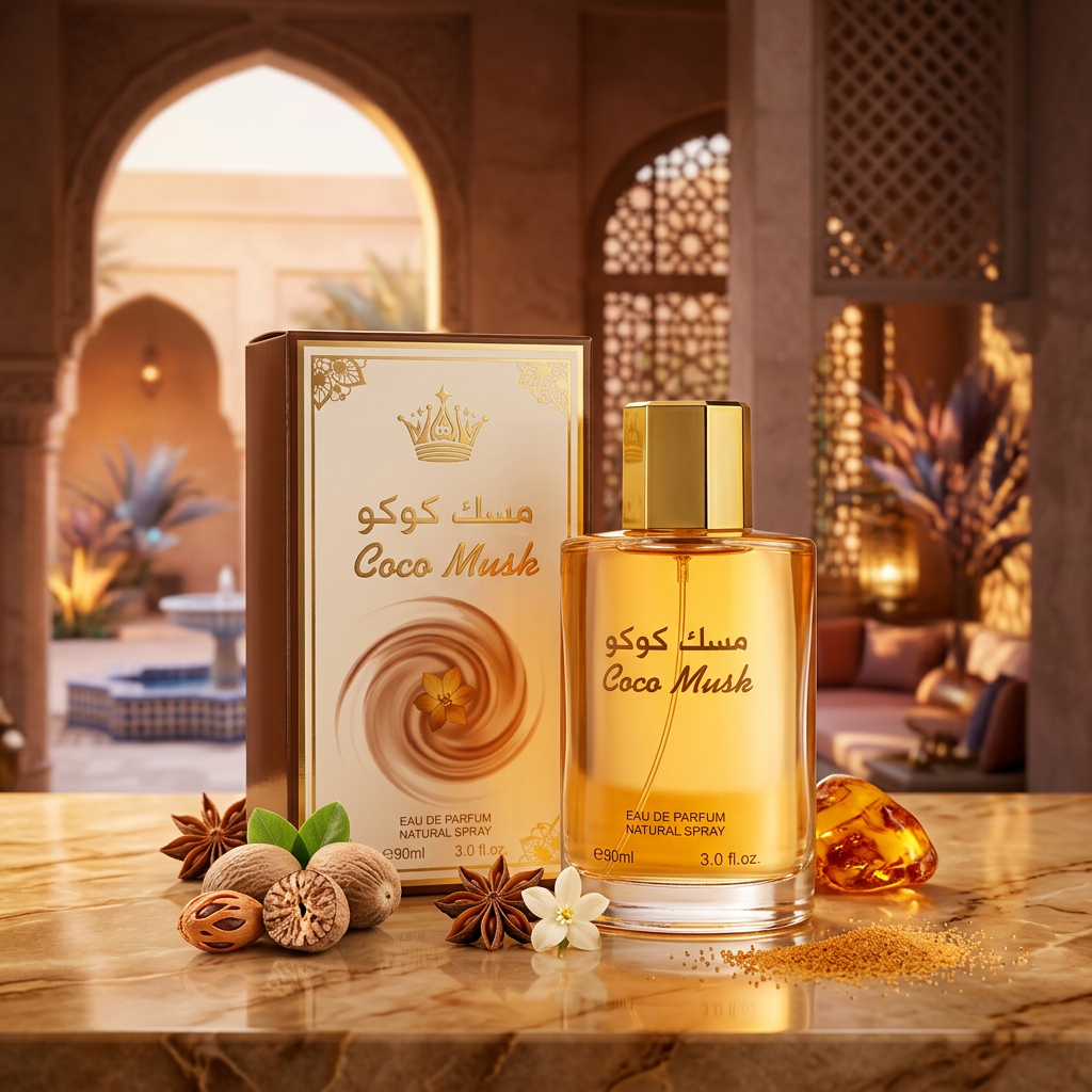 Coco Musk Eau de Parfum Natural Spray, 90ml / 3.0 fl oz — مسك كوكو