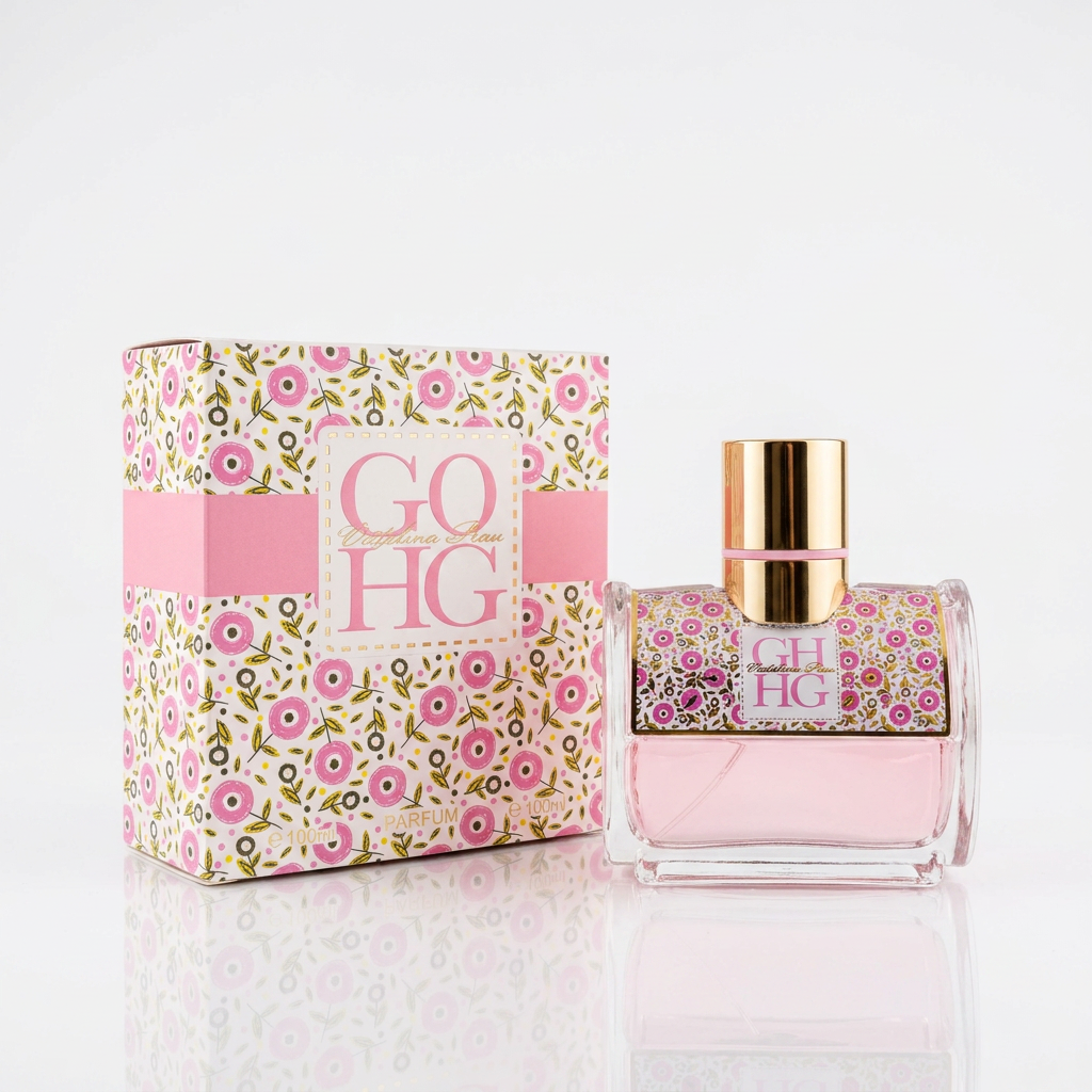 GO HG Gardenia Kiss Parfum de Fleurs Natural Spray for Women, 100ml / 3.3 fl oz