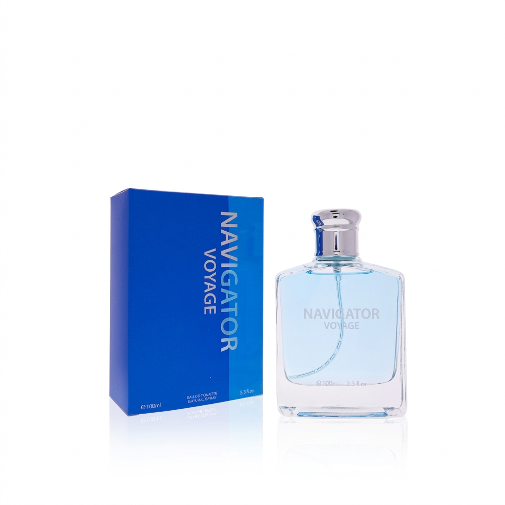 Navigator Voyage Eau de Toilette Natural Spray for Men – 100ml / 3.3 fl. oz. | Fresh Aquatic Men's Fragrance