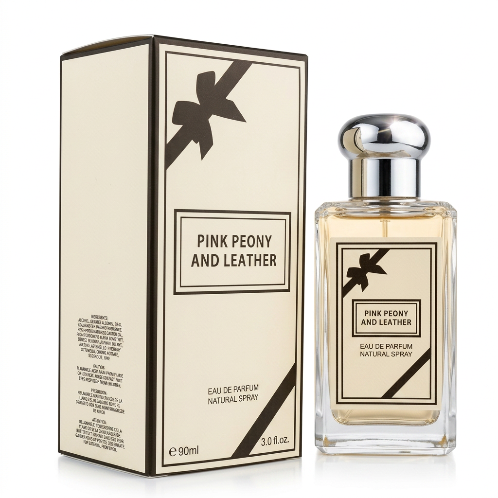 Pink Peony and Leather Eau de Parfum Natural Spray, 90ml / 3.0 fl oz